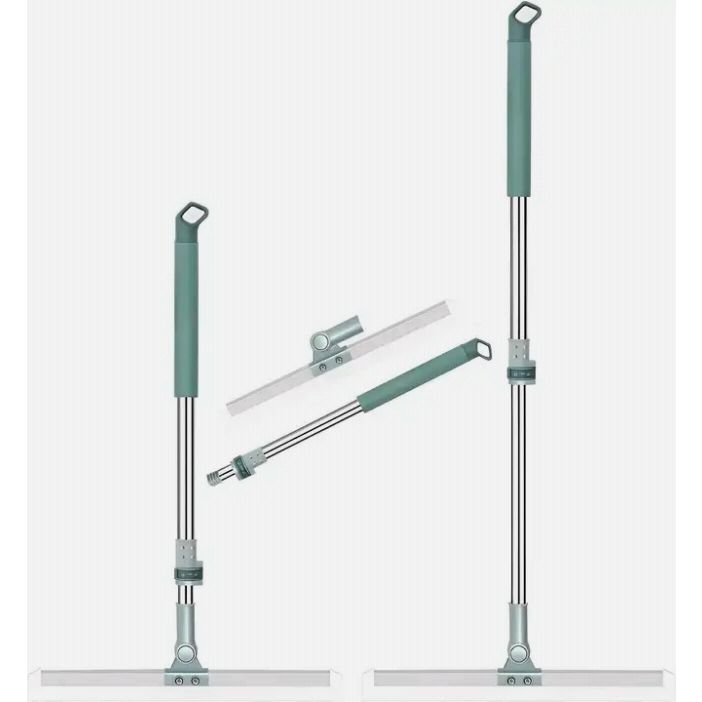 Magic Silicone Floor Wiper – 180° Rotating Handle