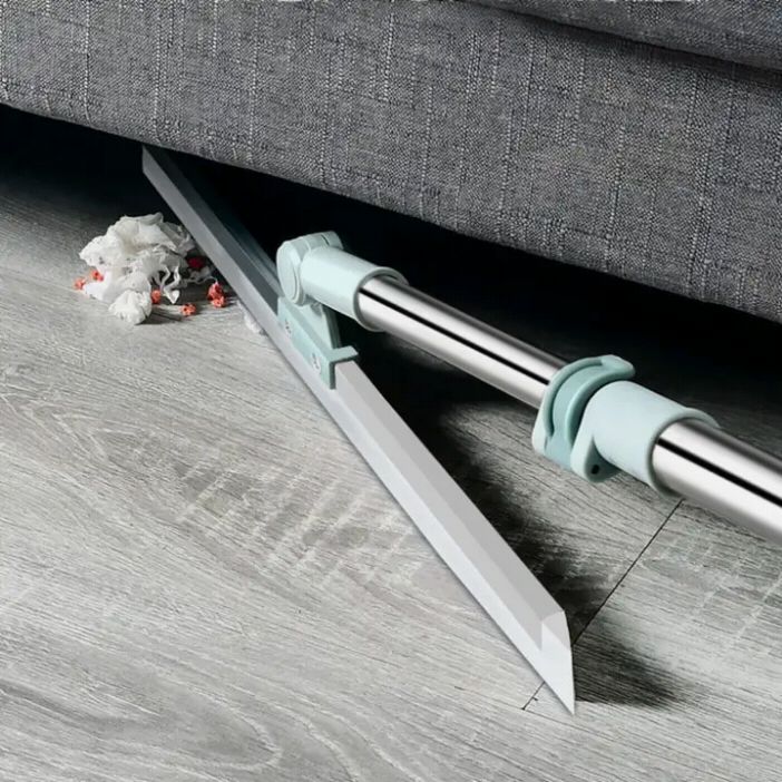 Magic Silicone Floor Wiper – 180° Rotating Handle