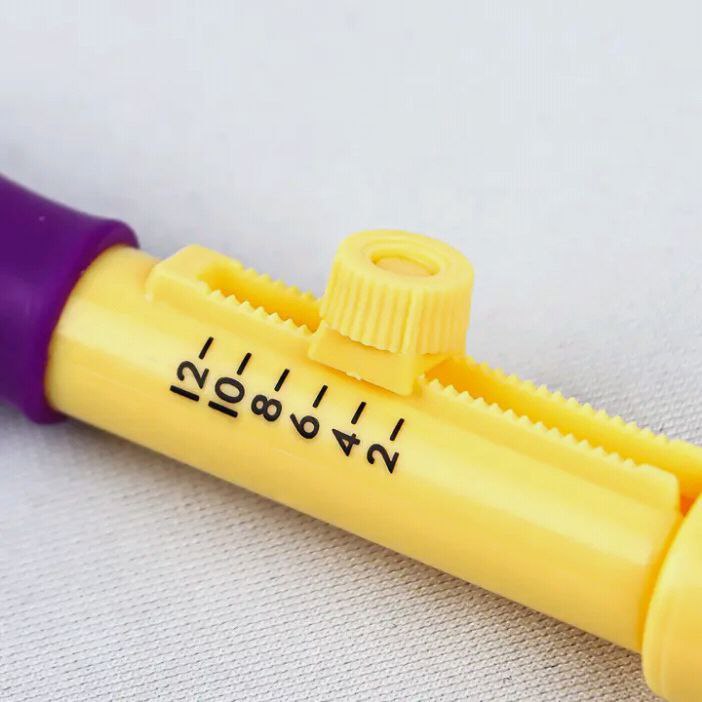 Punch Needle Tool with Threader – Make Embroidery Fun & Easy! (Purple)
